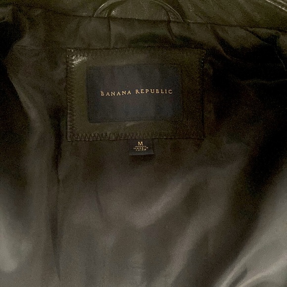 Men’s vintage genuine leather jacket - Picture 4 of 5